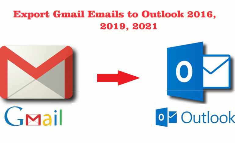 Export Emails from Gmail to Outlook 2016, 2019, 2021 Manually