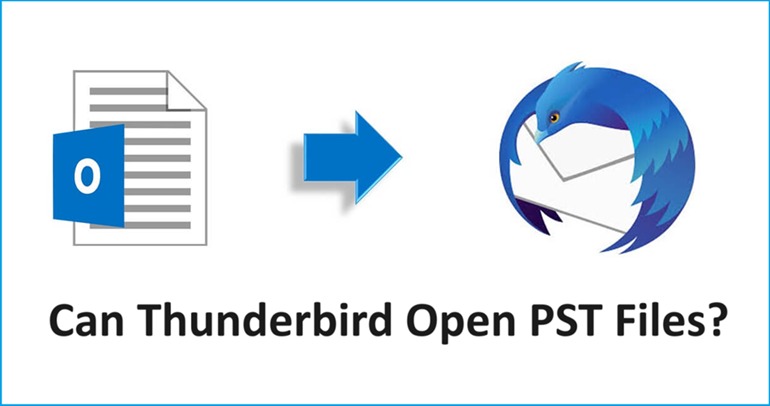 Can Thunderbird open PST files?