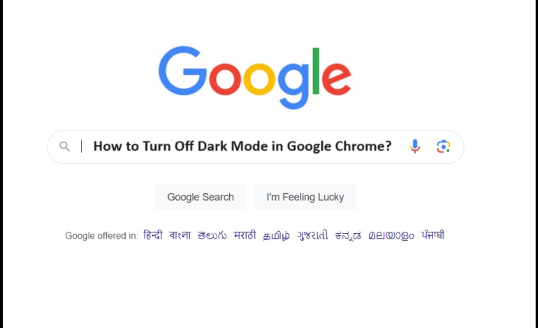 How to Turn Off Dark Mode in Google Chrome? Quick Help-Guide